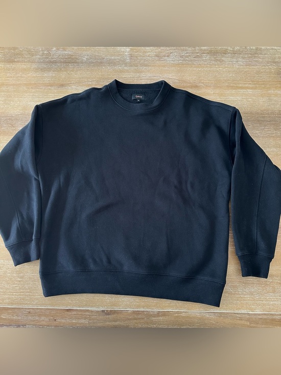 Quince Other - Quince Black Crewneck Sweater